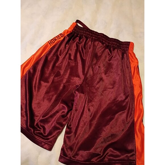 Virginia Tech Hokies Athletic Shorts L Polyester Mens - Picture 6 of 9